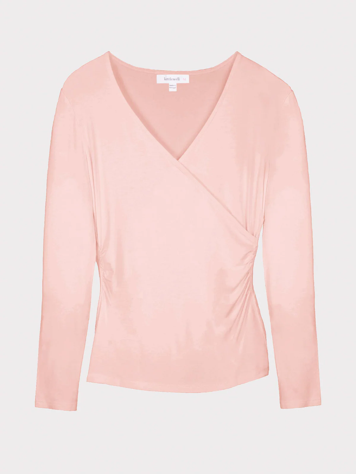 Long Sleeve Faux Wrap - Image 49