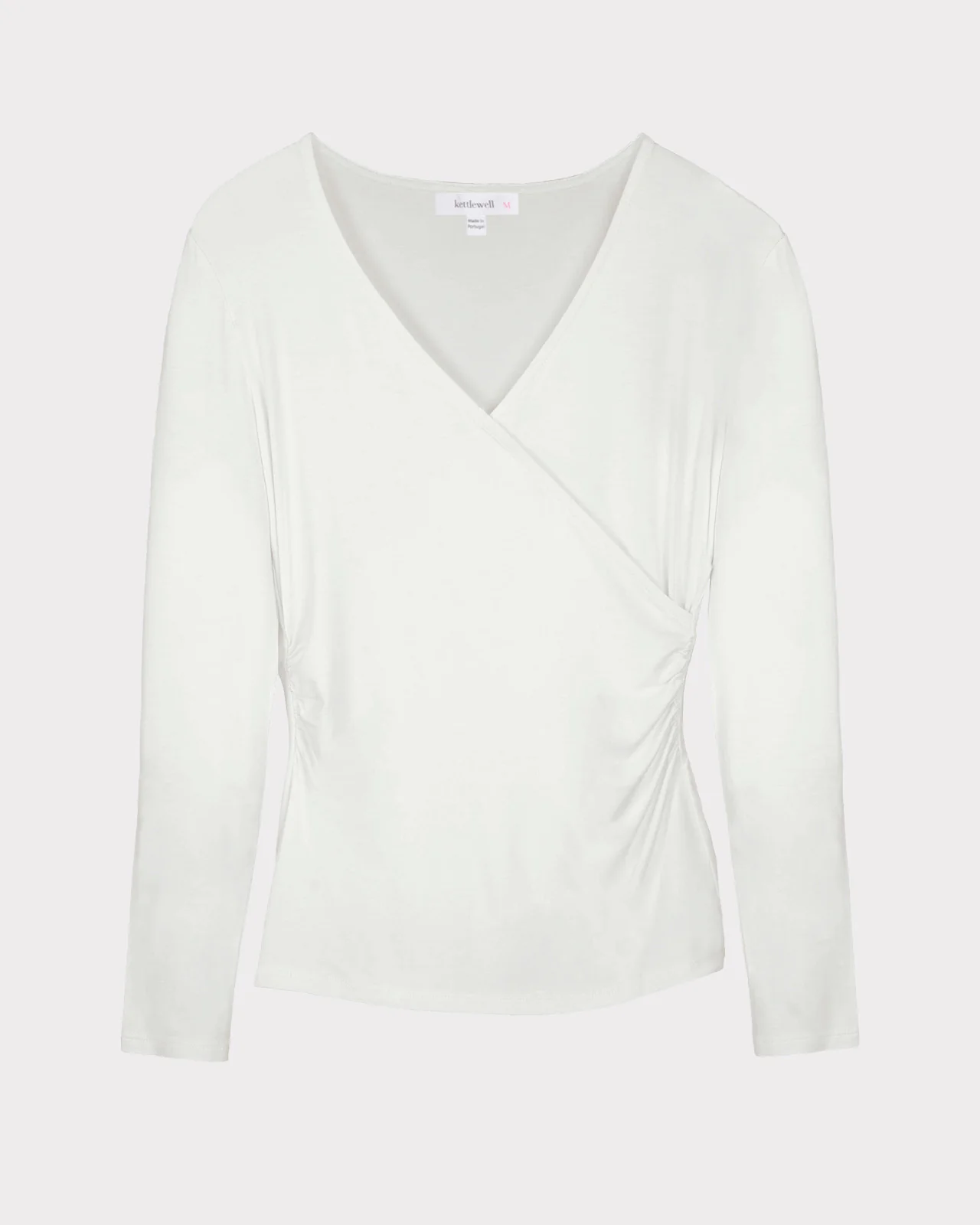 Long Sleeve Faux Wrap - Image 55