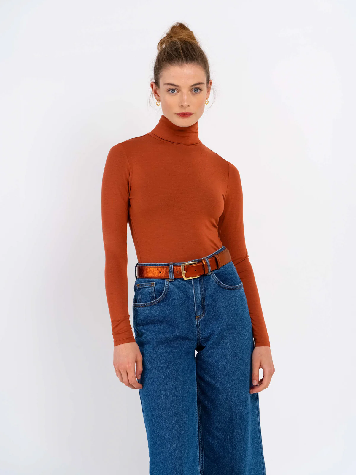 Silky Roll Neck - Image 101