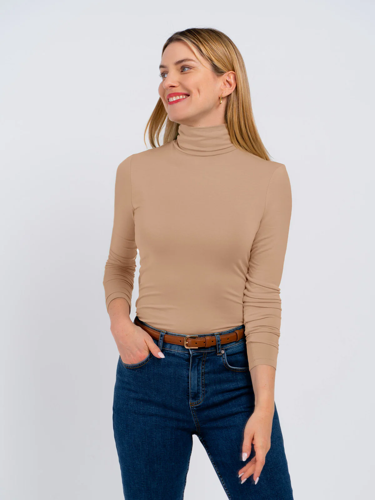Silky Roll Neck - Image 105