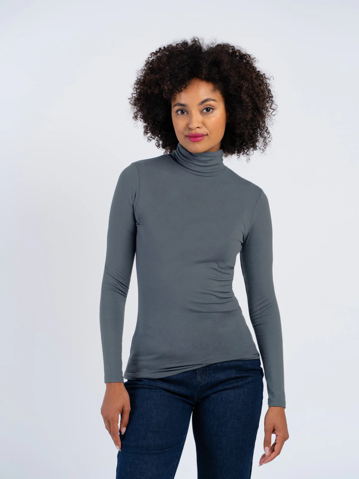 Silky Roll Neck - Image 108