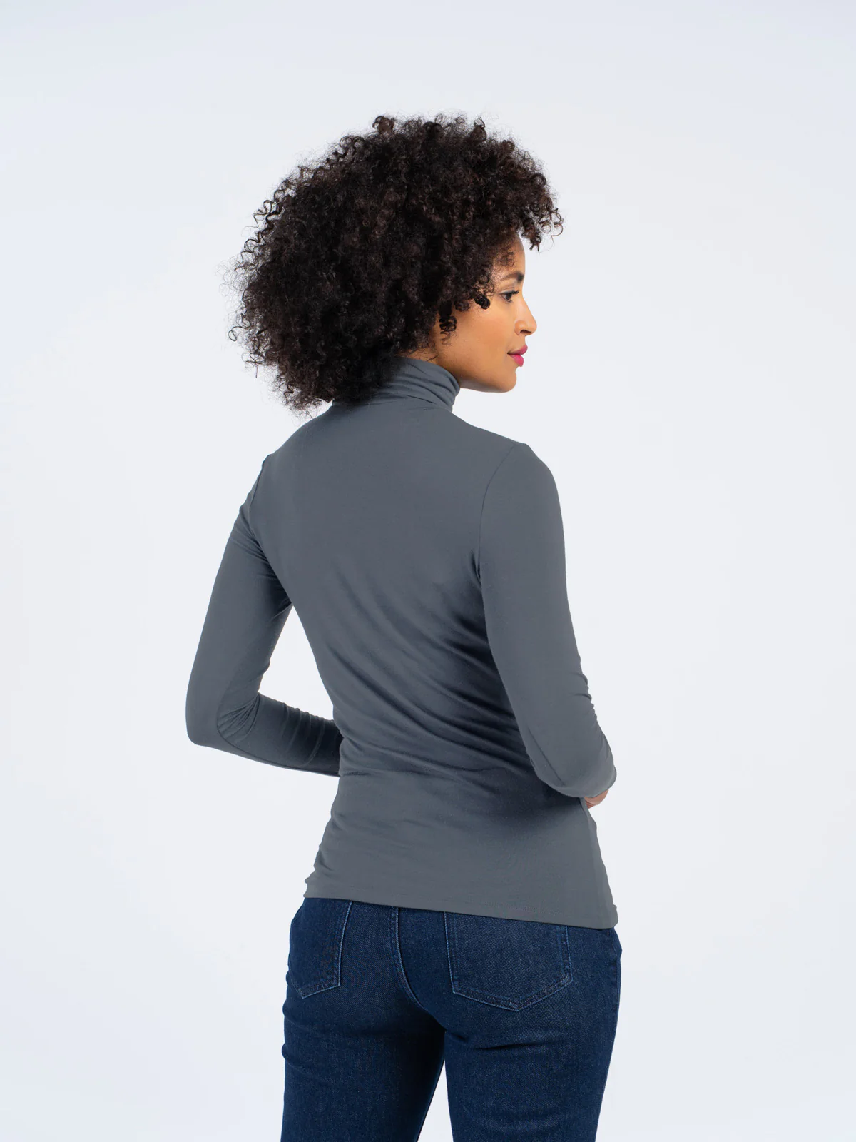 Silky Roll Neck - Image 109