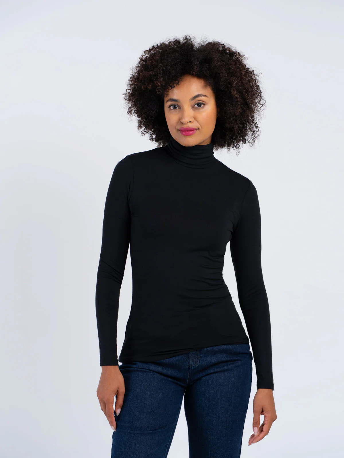 Silky Roll Neck - Image 13