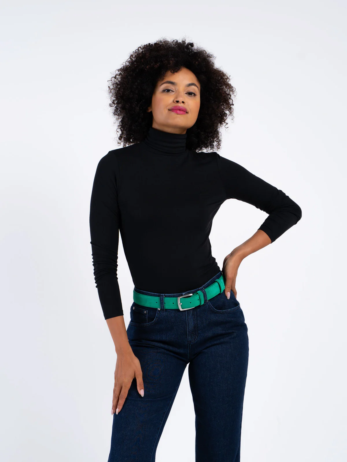 Silky Roll Neck - Image 14