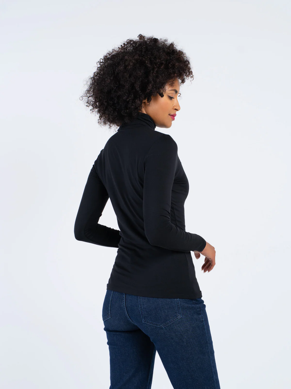 Silky Roll Neck - Image 16
