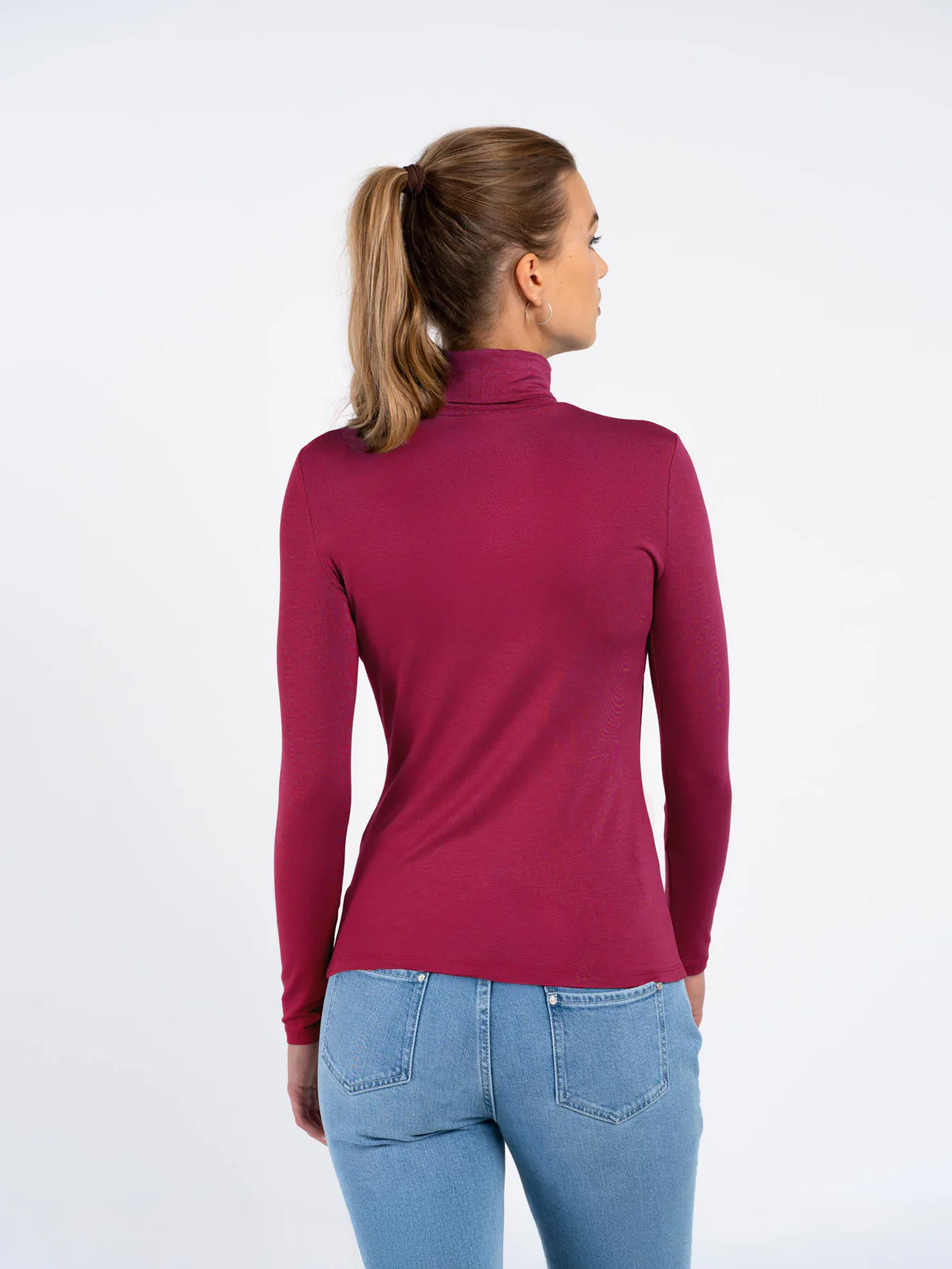 Silky Roll Neck - Image 19