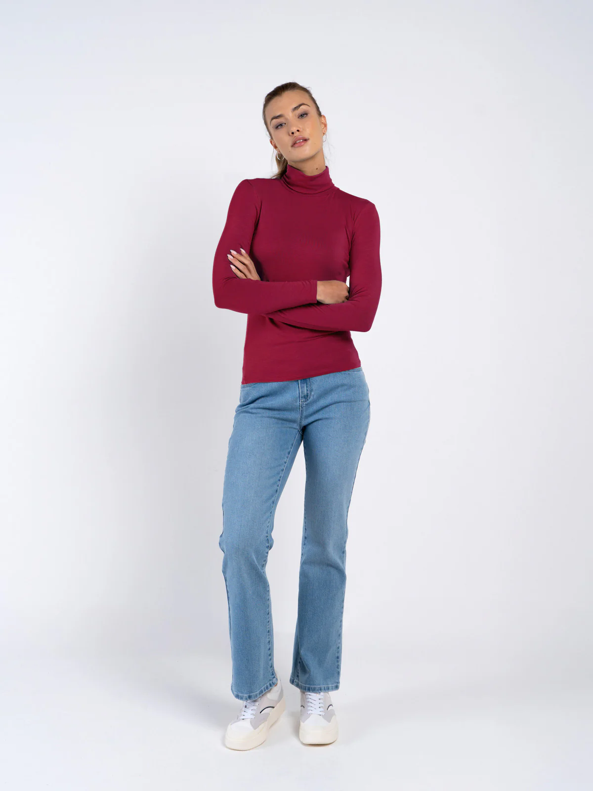 Silky Roll Neck - Image 20