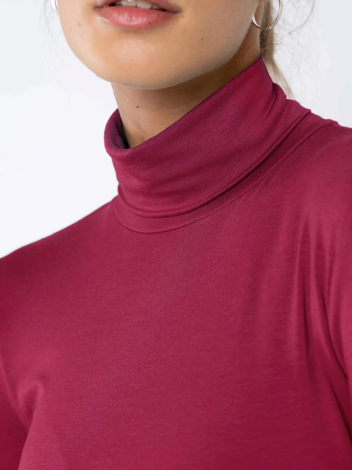 Silky Roll Neck - Image 21