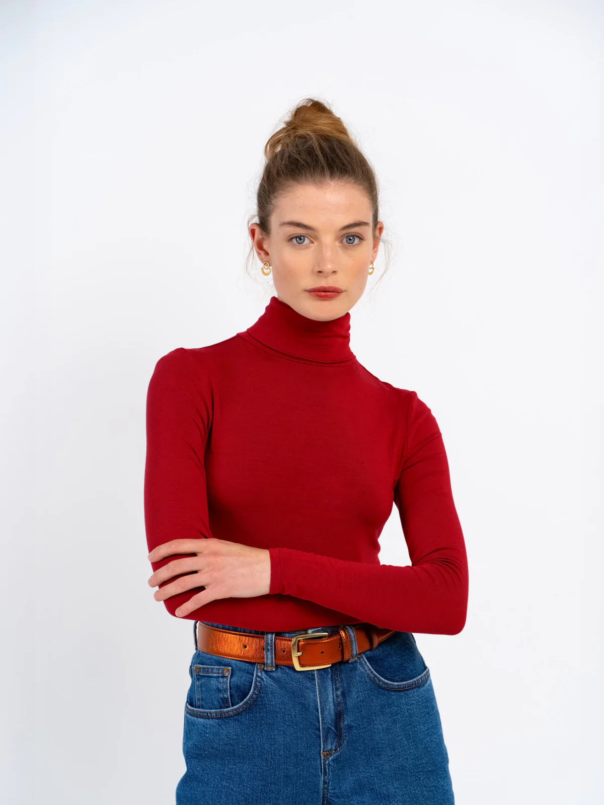 Silky Roll Neck - Image 24