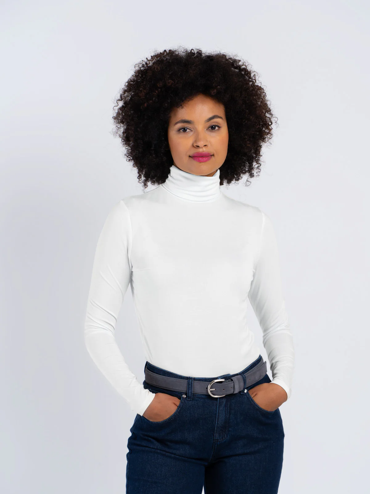 Silky Roll Neck - Image 26