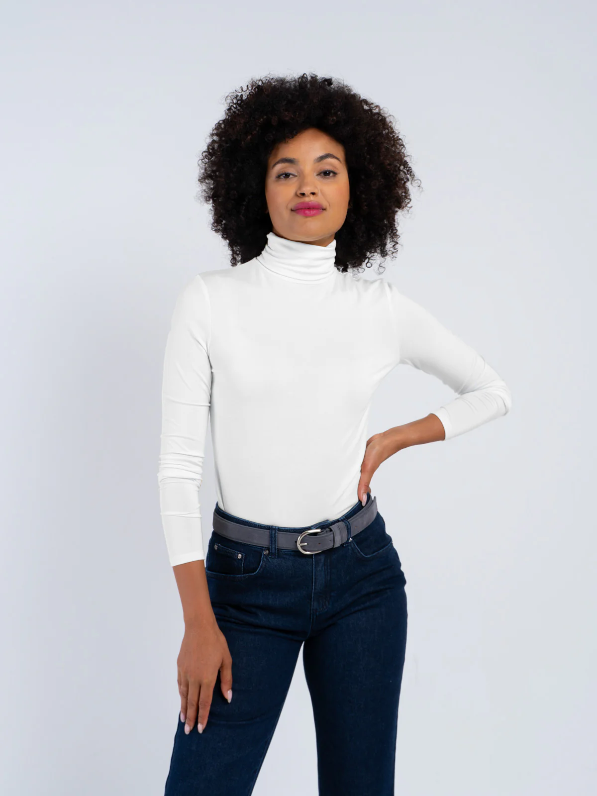 Silky Roll Neck - Image 27