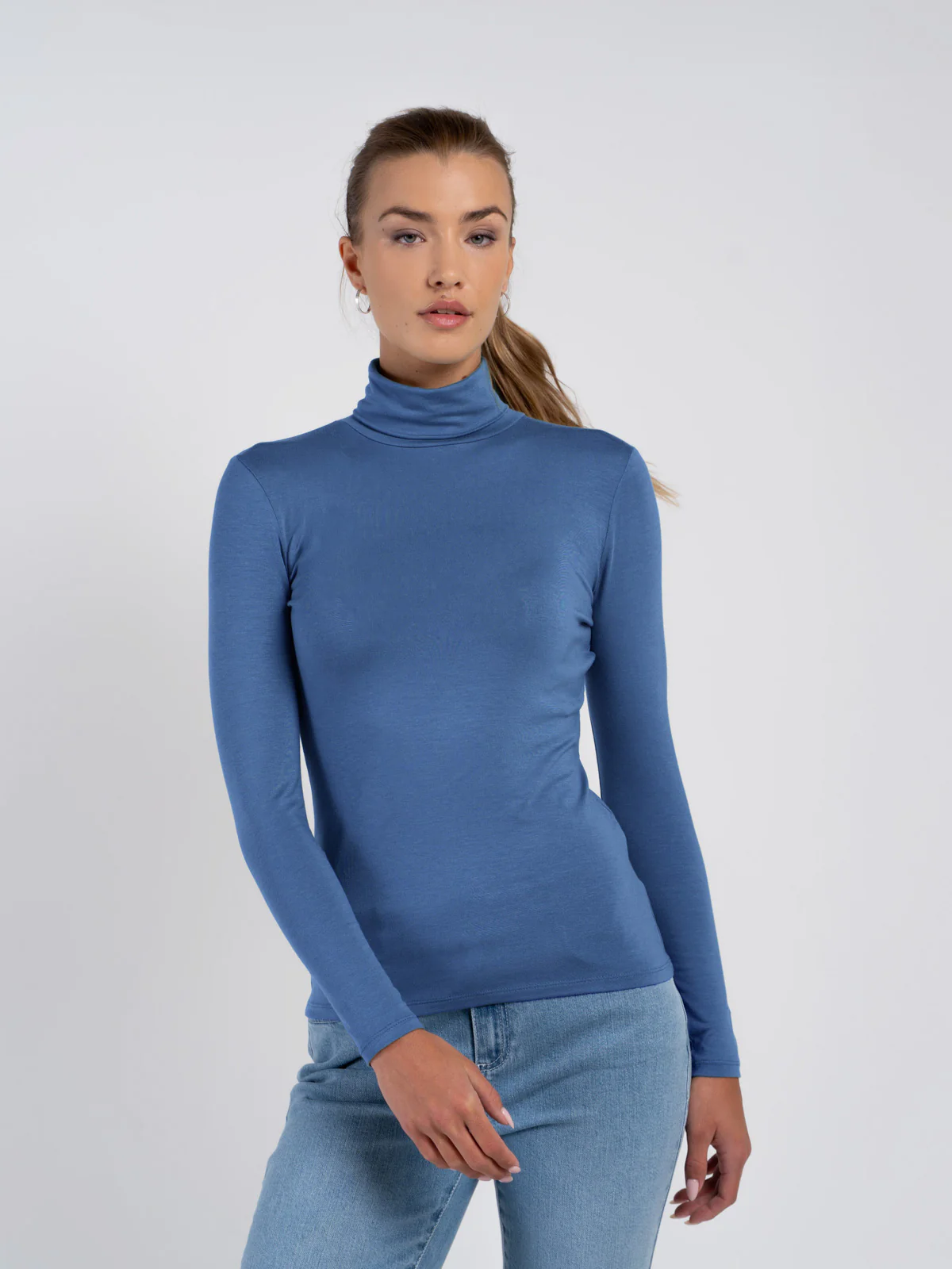 Silky Roll Neck - Image 36