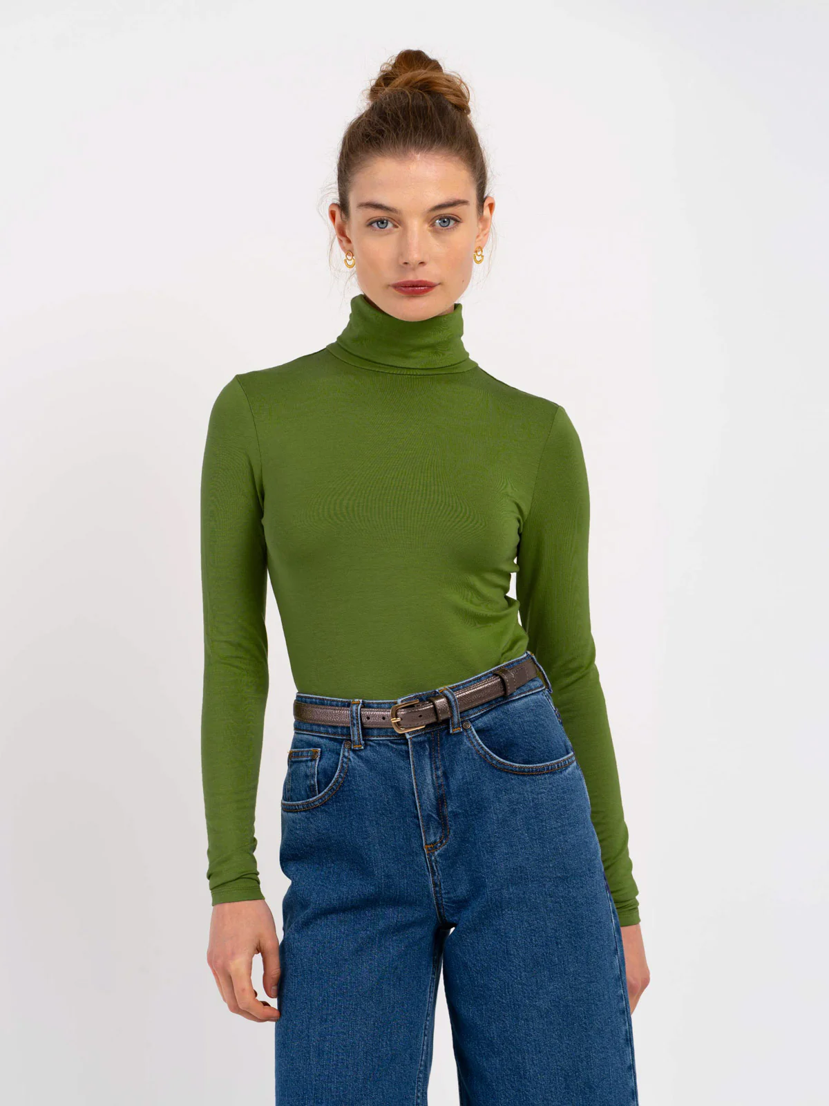 Silky Roll Neck - Image 42