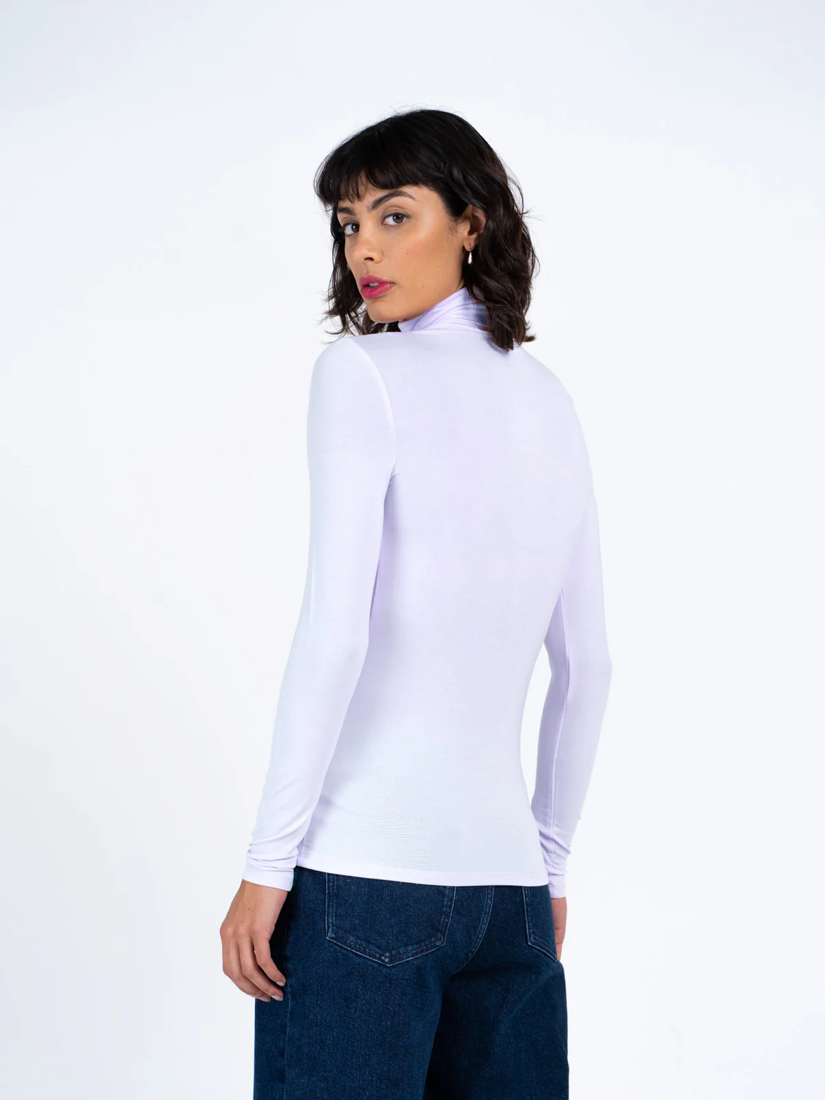 Silky Roll Neck - Image 48