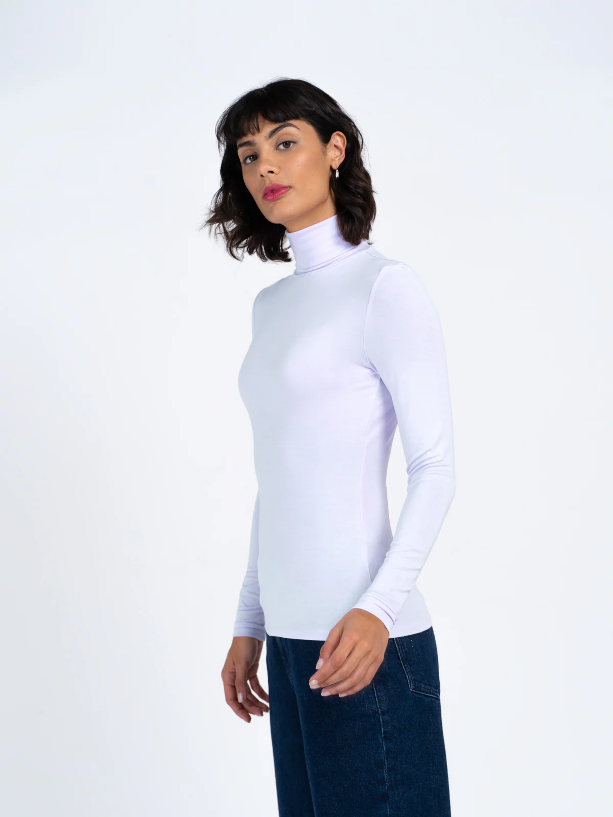 Silky Roll Neck - Image 49