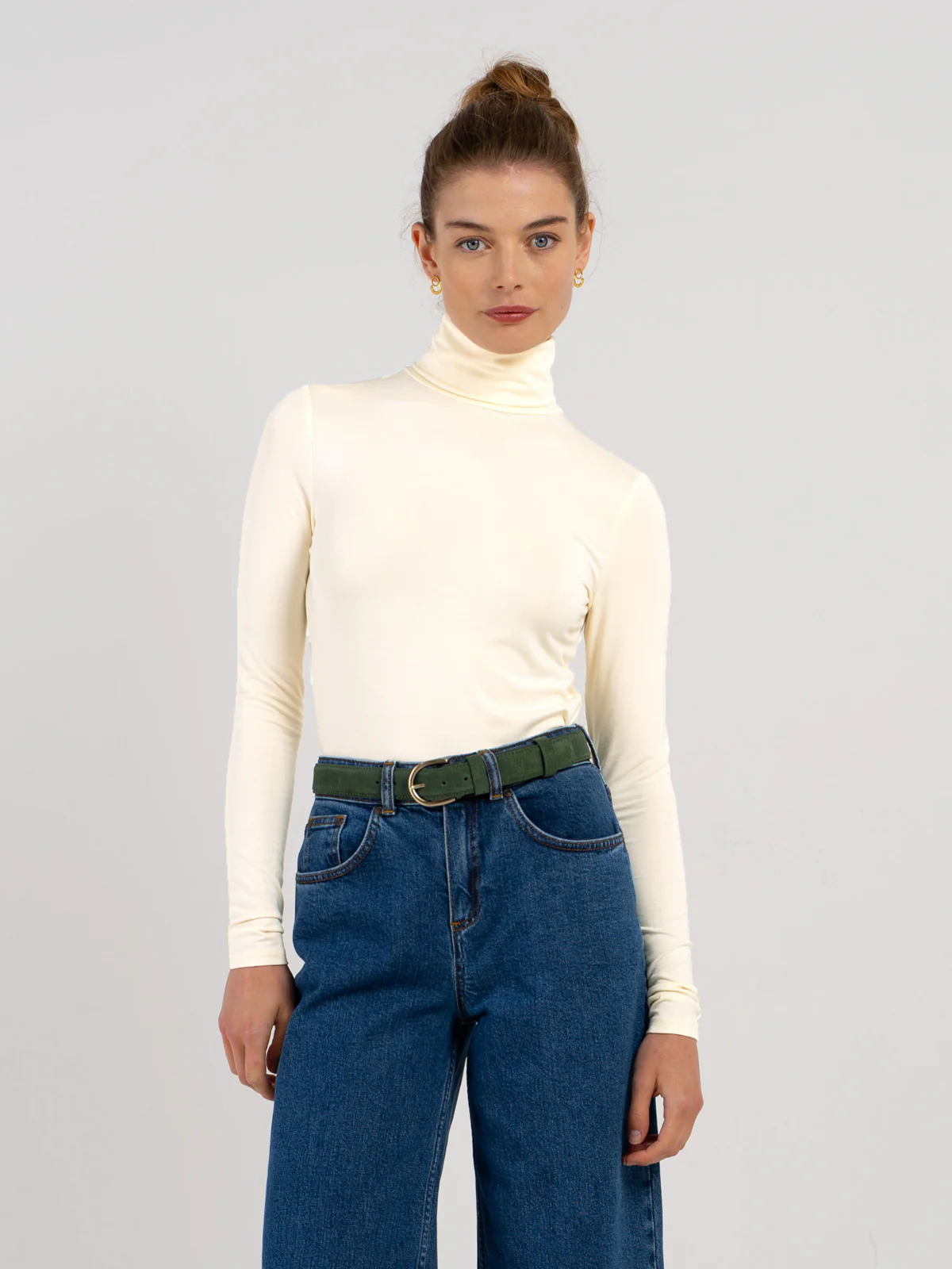 Silky Roll Neck - Image 51