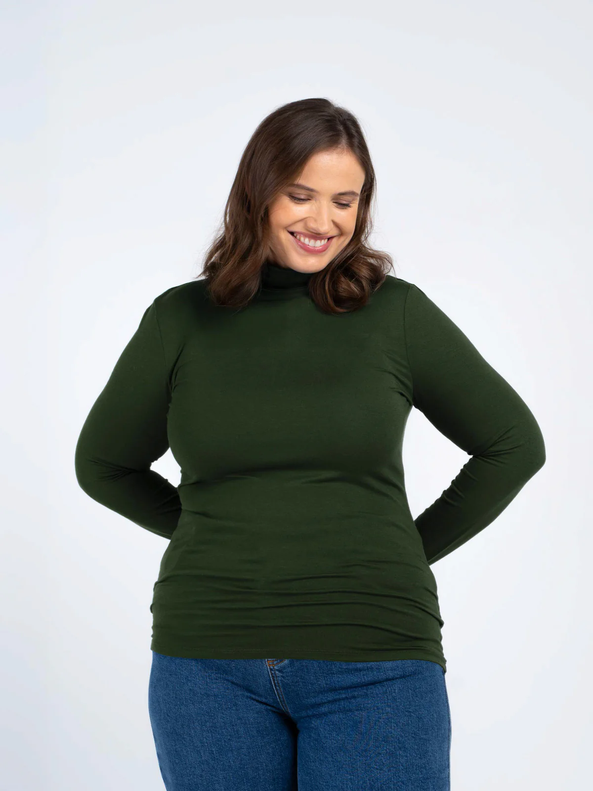 Silky Roll Neck - Image 55