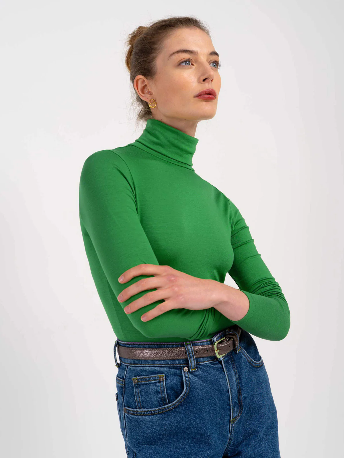 Silky Roll Neck - Image 59