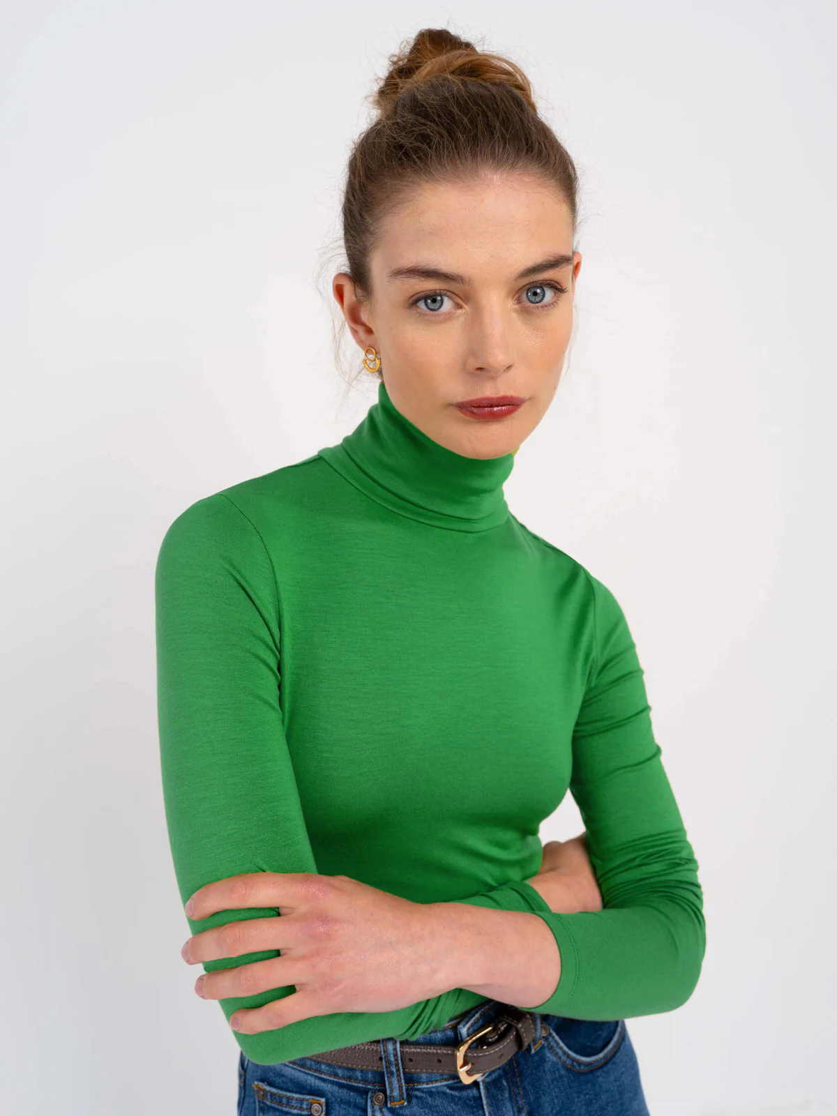 Silky Roll Neck - Image 61