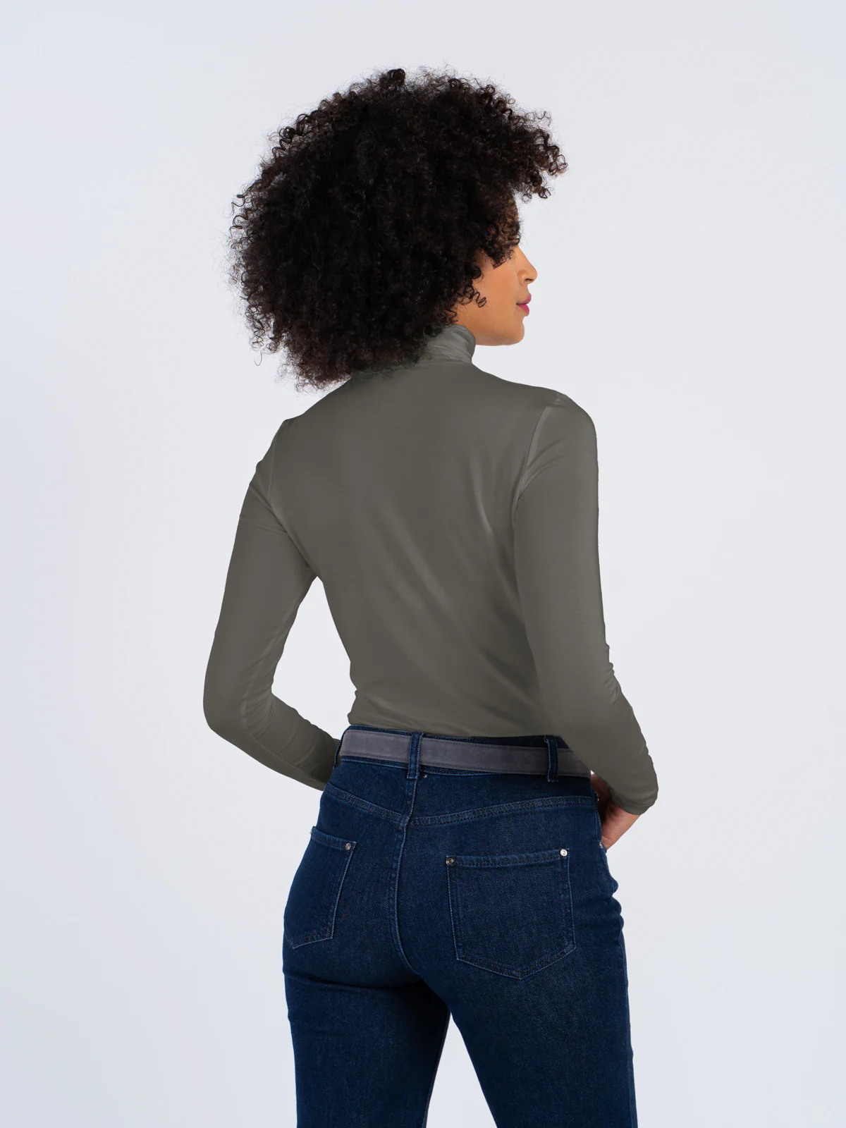 Silky Roll Neck - Image 74