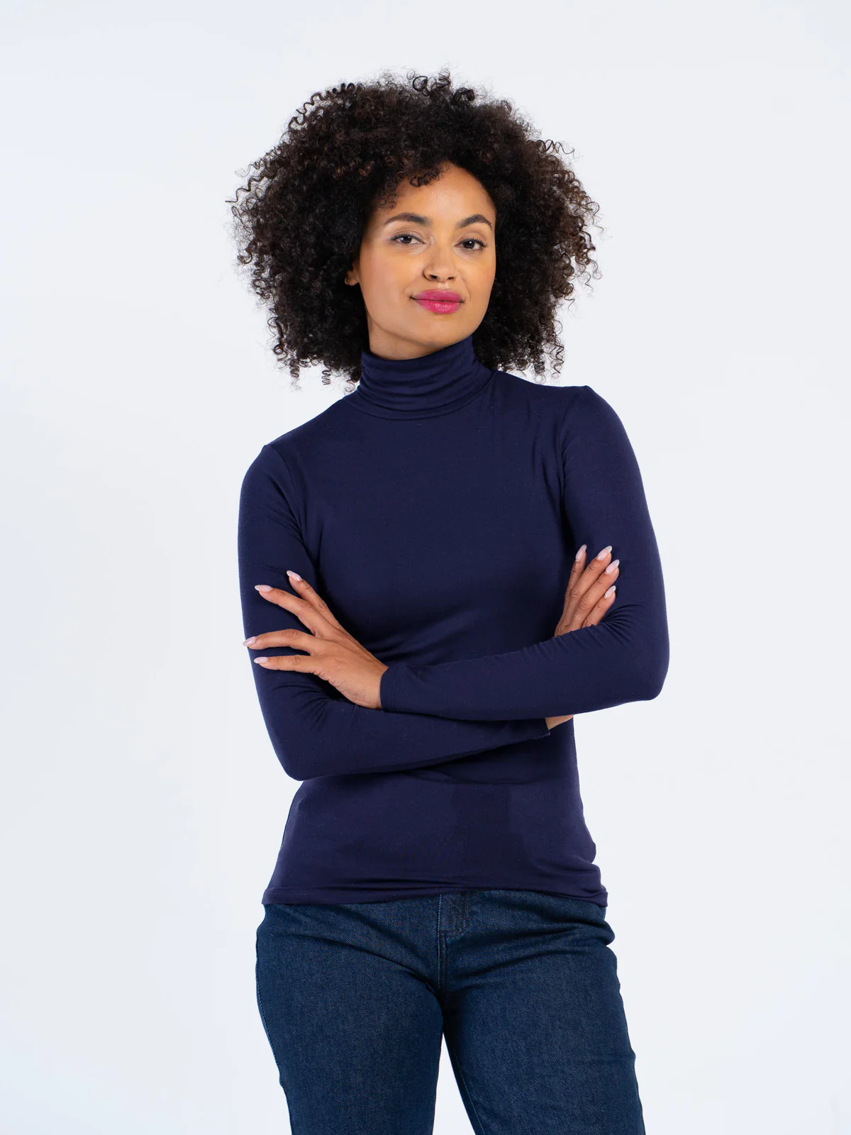 Silky Roll Neck - Image 77