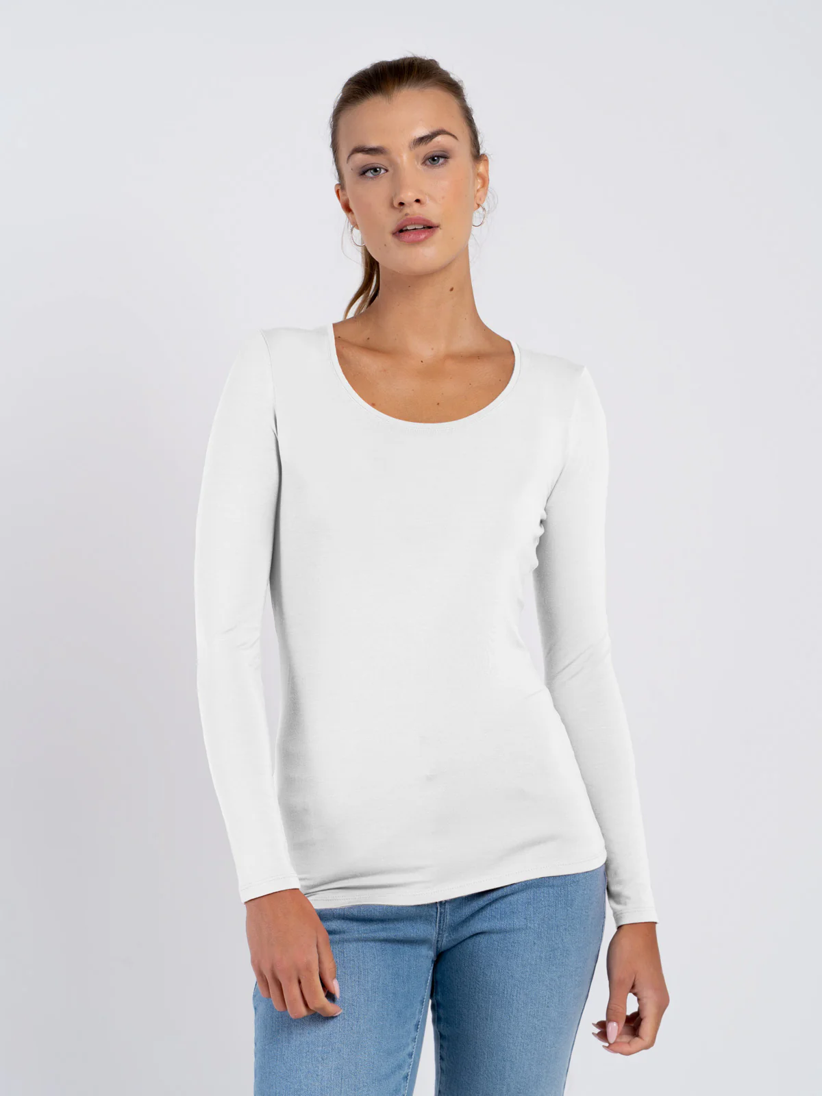 Silky Scoop Neck - Image 12