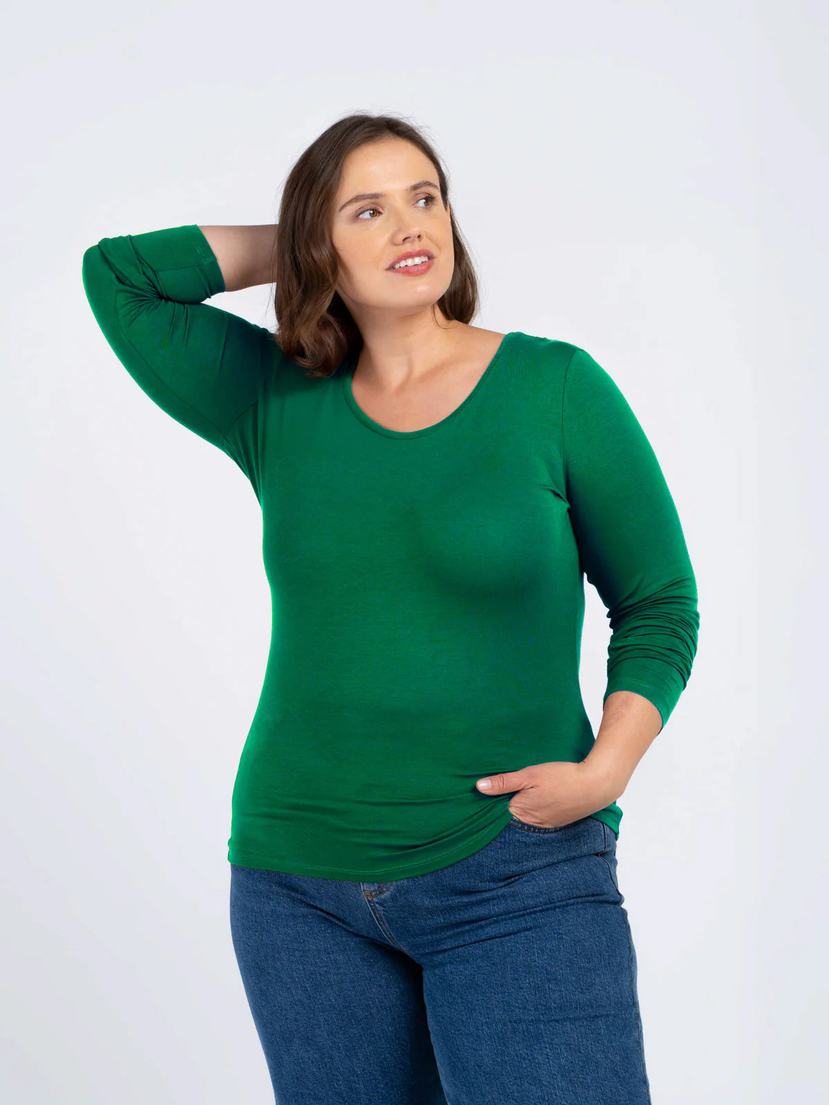 Silky Scoop Neck - Image 16