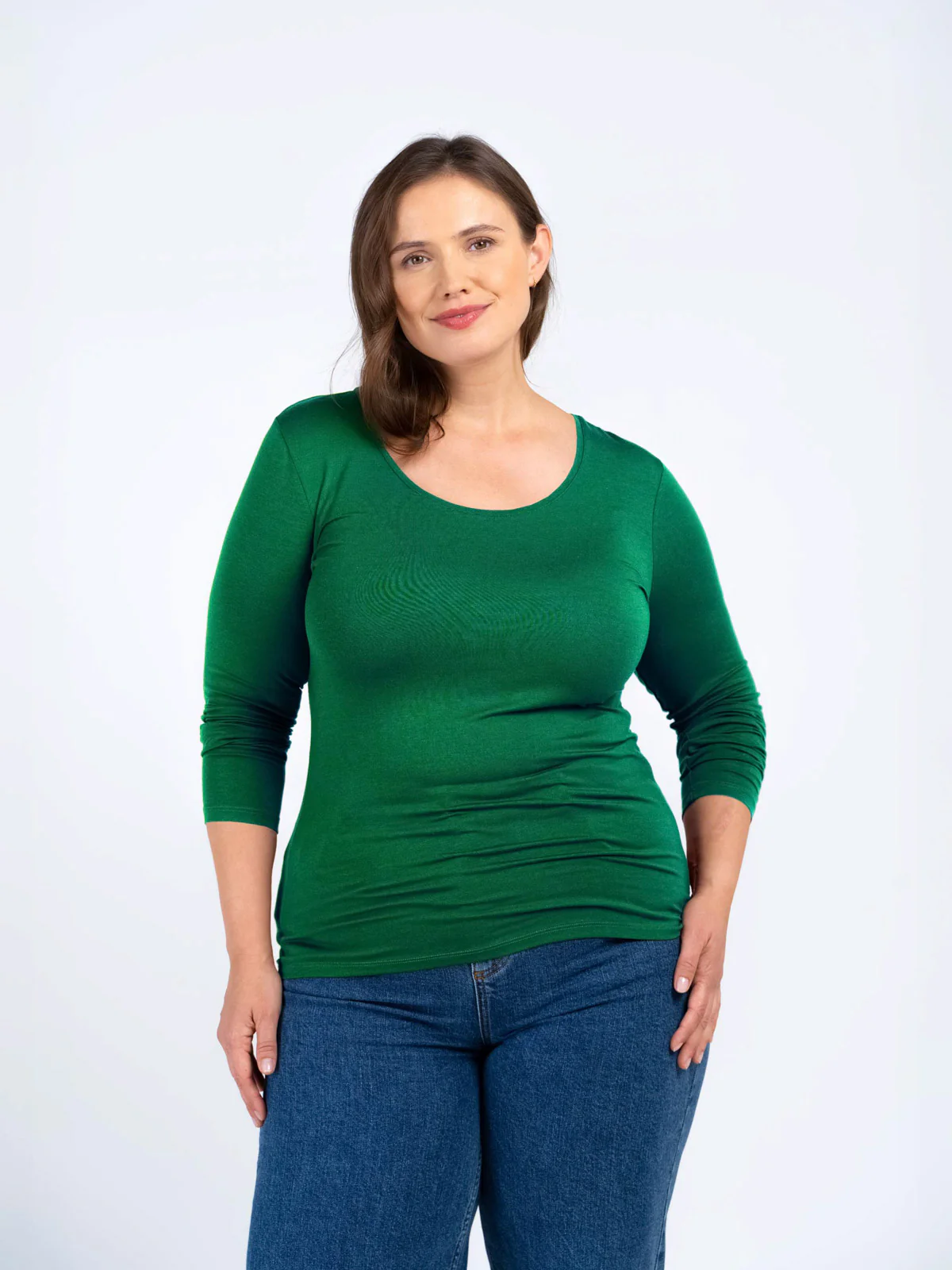 Silky Scoop Neck - Image 17