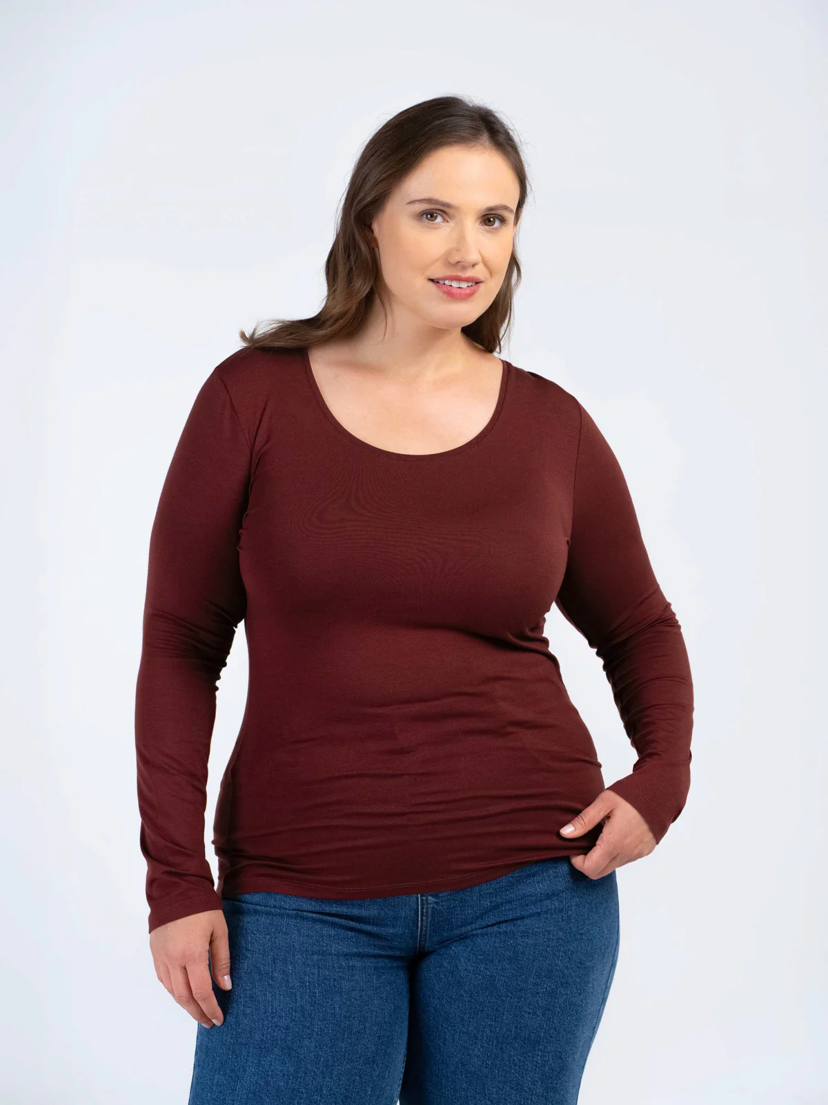 Silky Scoop Neck - Image 20