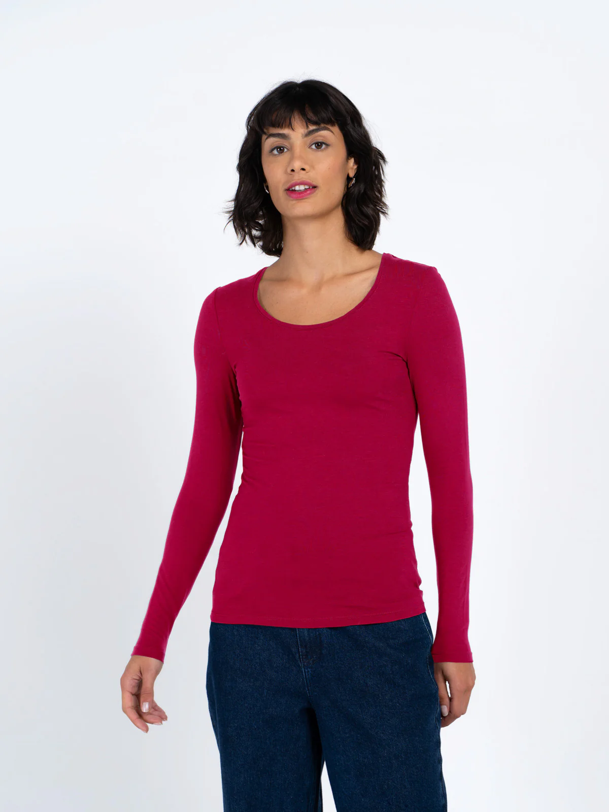 Silky Scoop Neck - Image 43