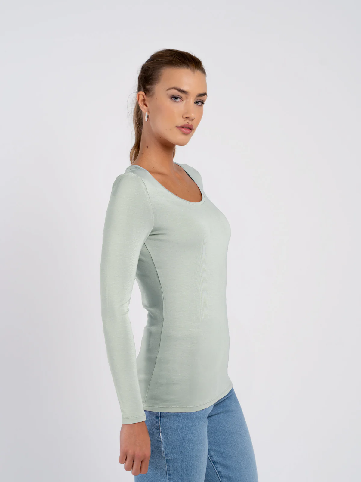 Silky Scoop Neck - Image 49