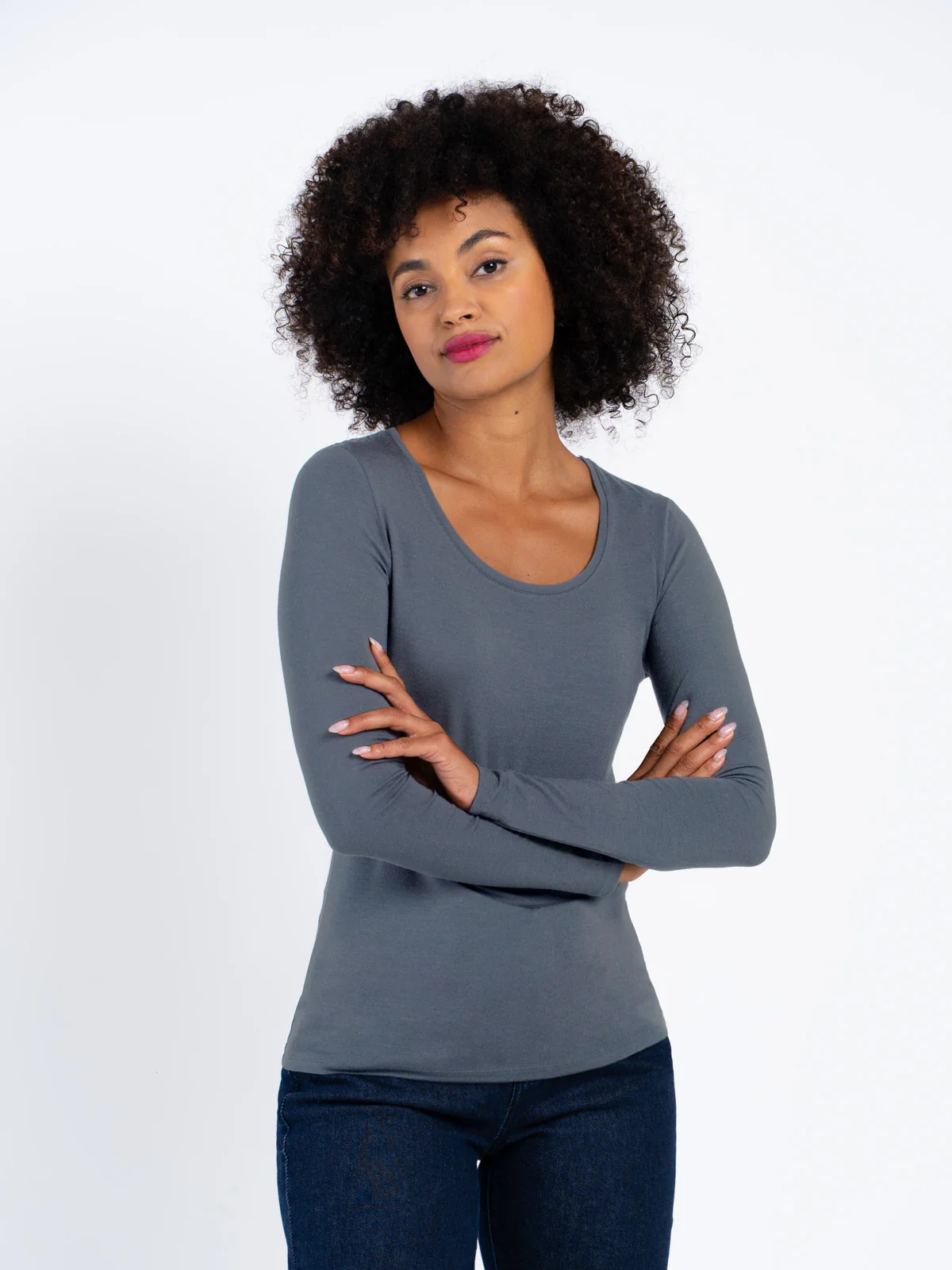 Silky Scoop Neck - Image 57