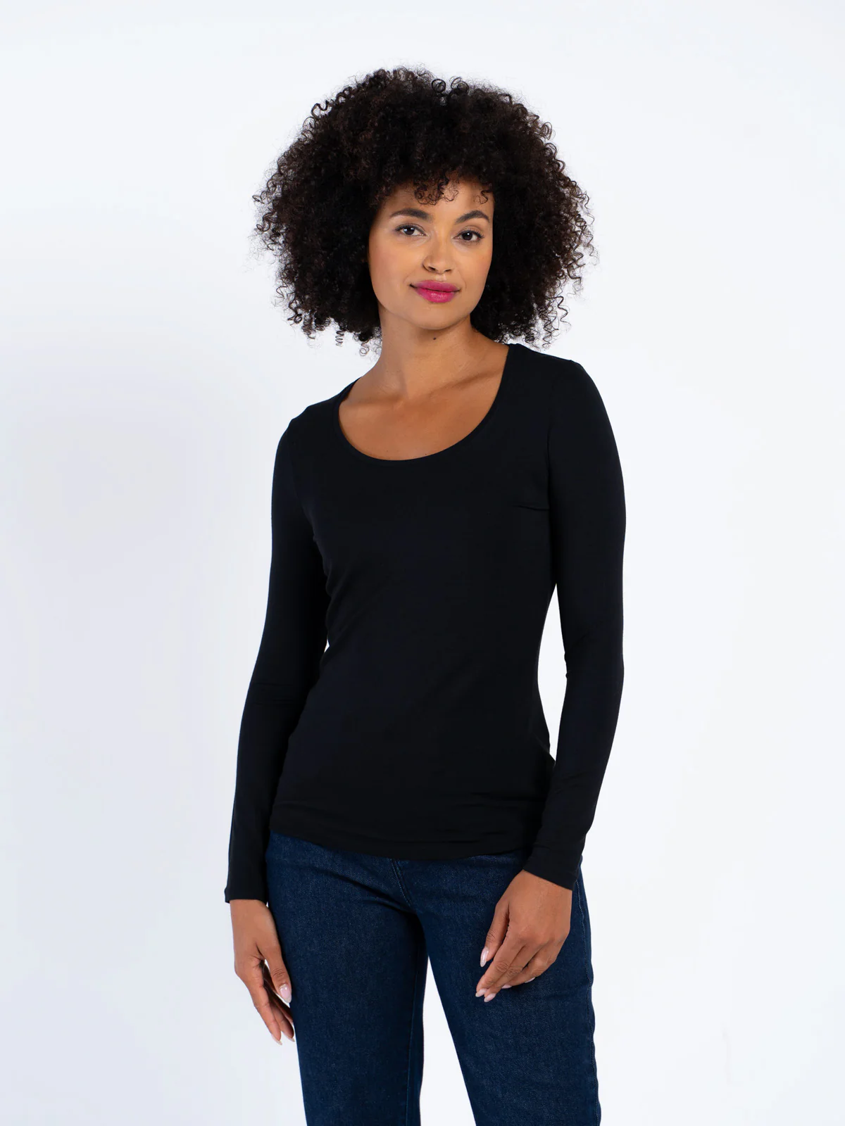 Silky Scoop Neck - Image 7