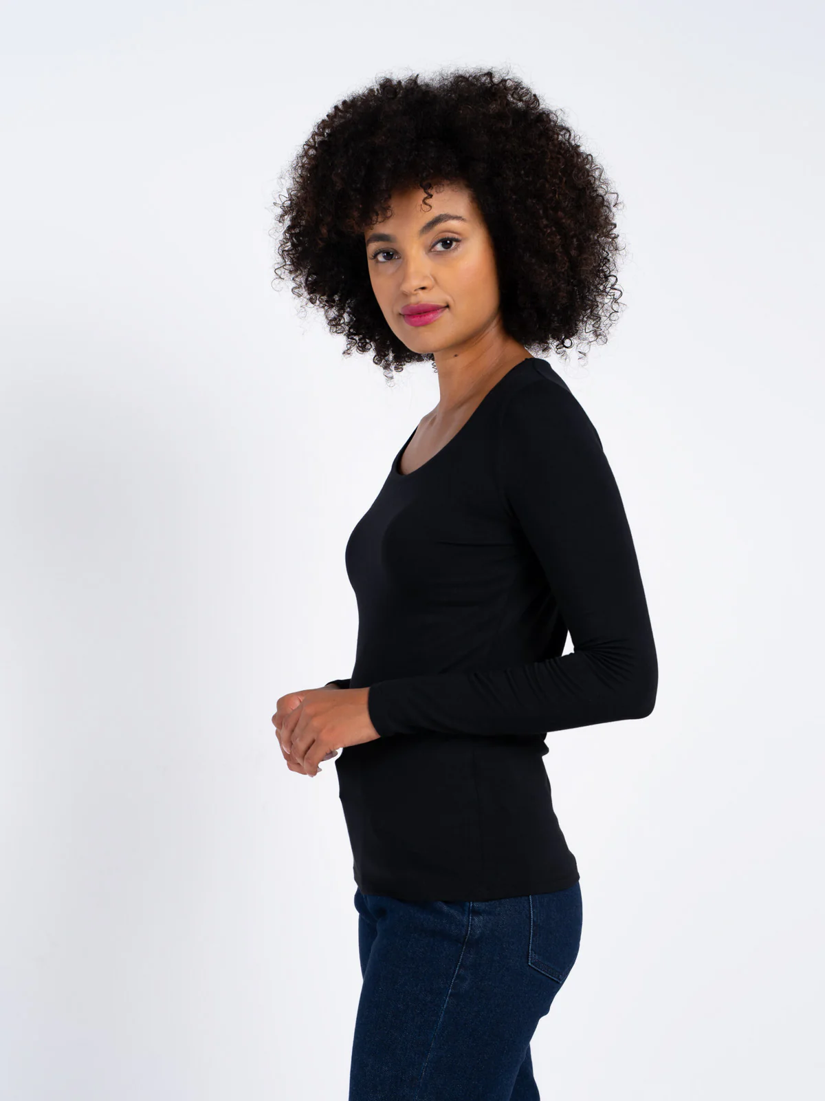 Silky Scoop Neck - Image 9