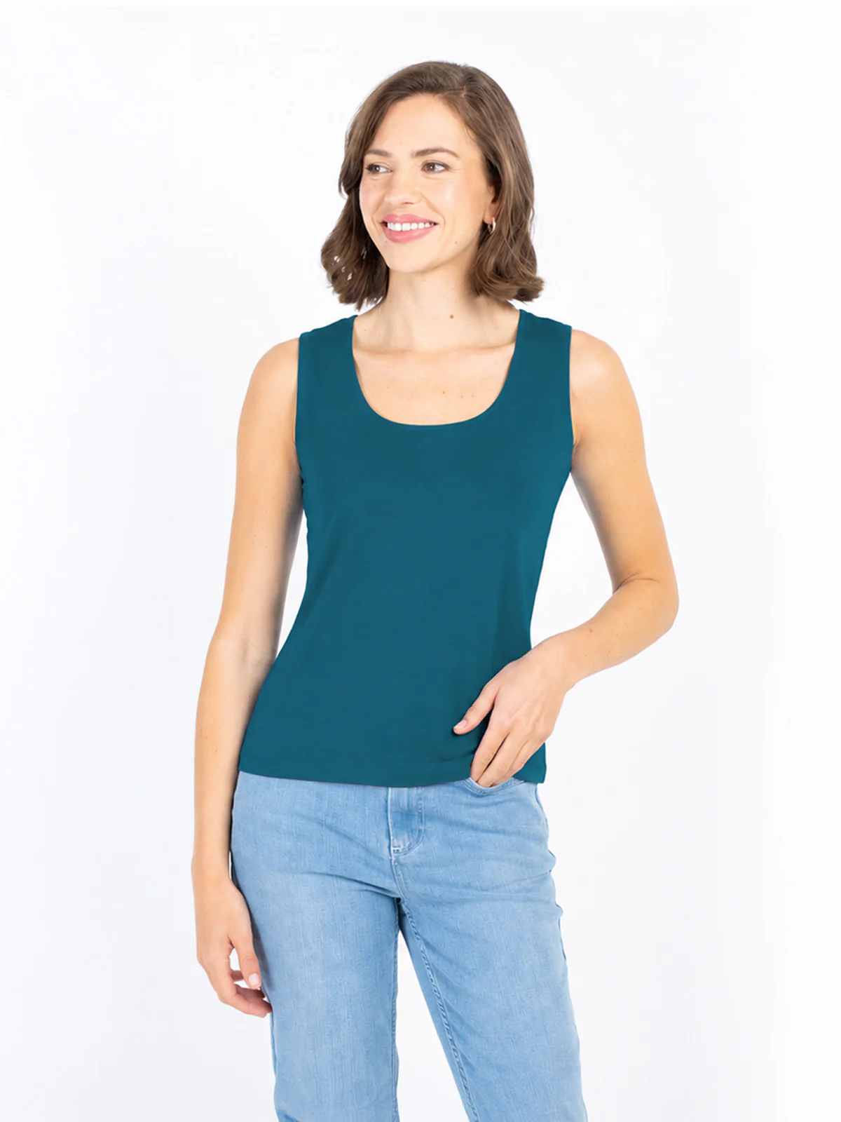 Sleeveless Soft Square Vest - Image 23