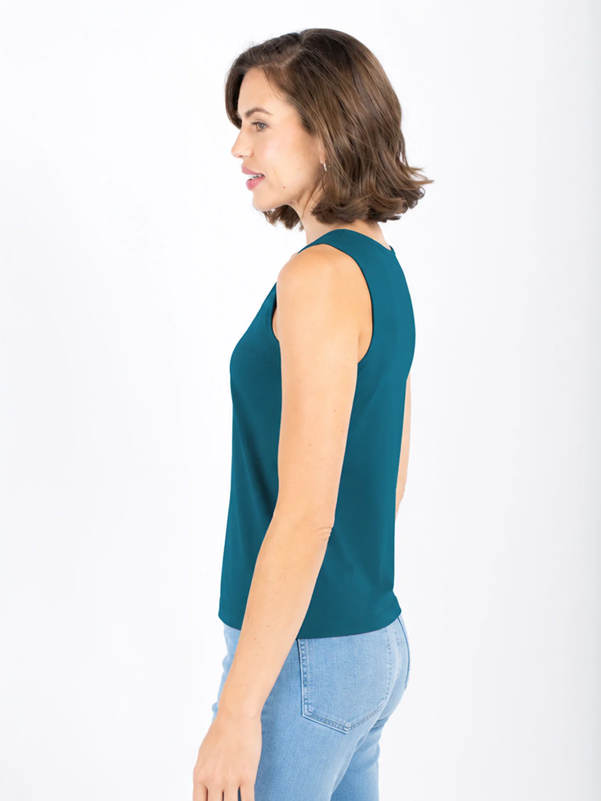 Sleeveless Soft Square Vest - Image 25