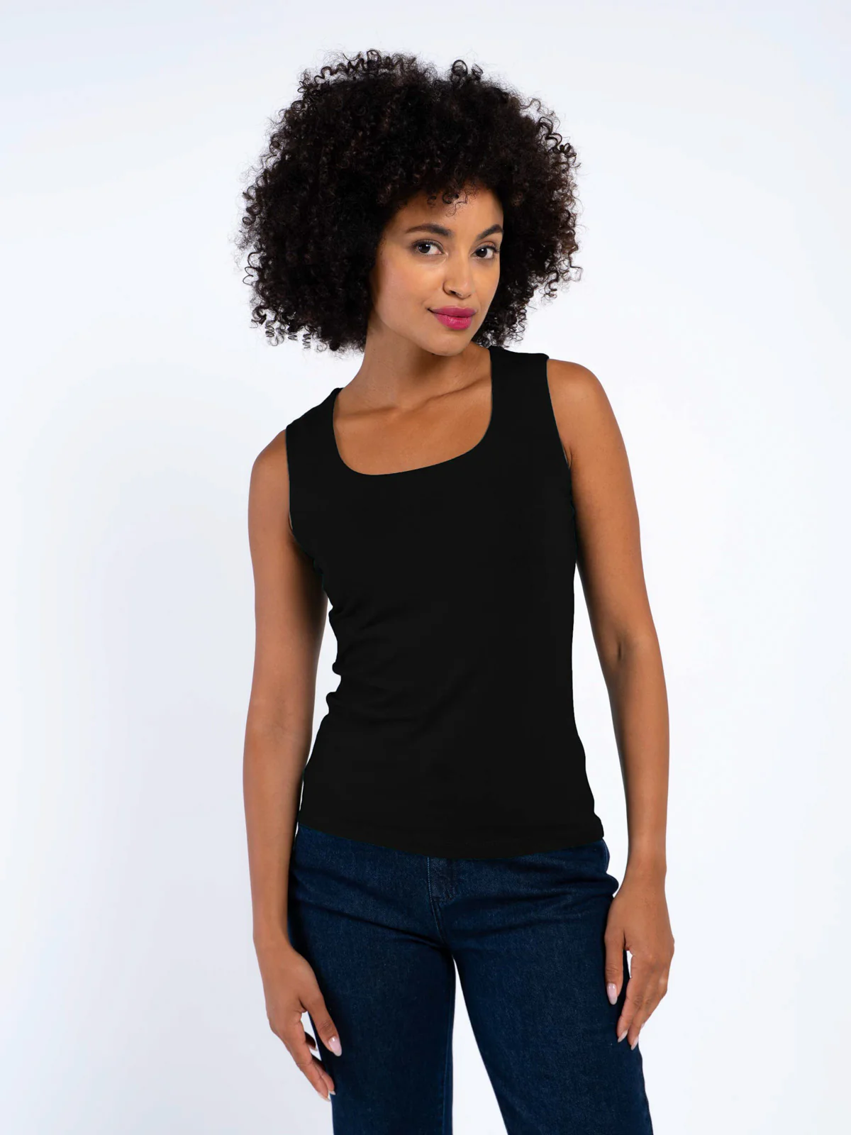 Sleeveless Soft Square Vest - Image 5